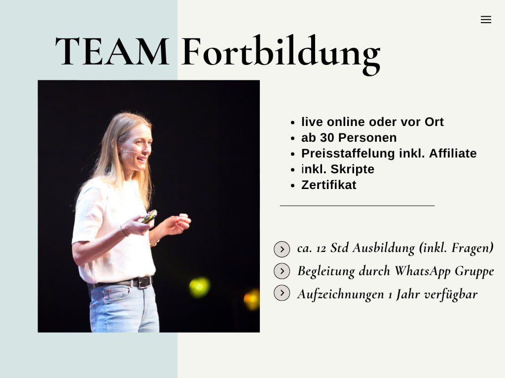 Dr. Martina Rieder - Essentialoilalchemy - Team Fortbildung
